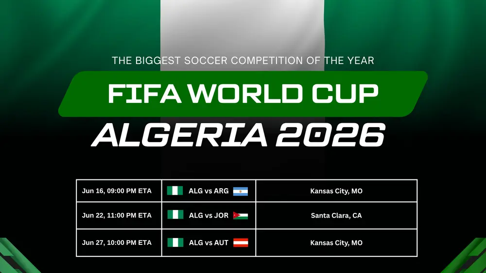 Algeria Group Schedual World Cup 2026 Algeria Group Schedual World Cup 2026